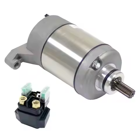 Starter Motor Fit For Yamaha XVS950A V-Star 09-14 XVS1300A V-Star Classic 10-14 XVS1300CU Stryker 11