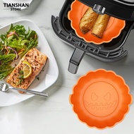 Tianshan Air Fryers Pot Not Easily Deformed Non-stick Heat Resistant Pumpkin Air Fryers Silicone Pot for Kitchen