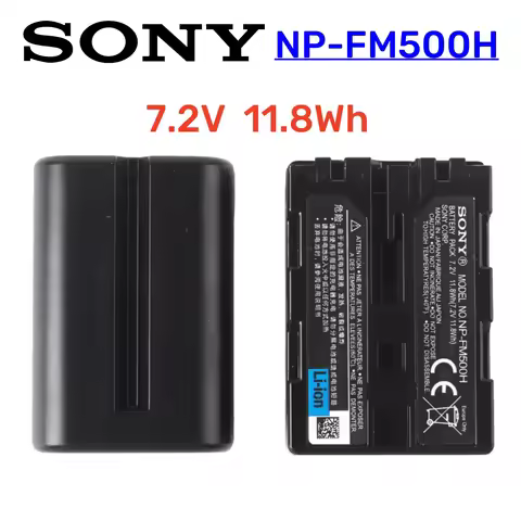 Original NP-FM500H FM500H NPFM500H Battery for Sony SLT-A68 ILA77 A99M2 A900 A350 A77M2 A99 A550 A77