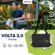 HEYLOOK - Men's Messenger Bag VOLTA 2.0 Sling Bag Men's Waist Bag Water Resistant Work Bag Shoulder 