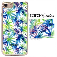 【Sara Garden】客製化 軟殼 蘋果 iPhone 6plus 6SPlus i6+ i6s+ 手機殼 保護套 全包邊 掛繩孔 水彩漸層葉子