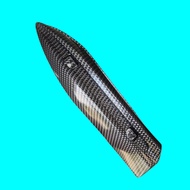 Xtride 115 Carbon glossy exhaust shield cover AJMVARIATION99 AJMVARIATION99