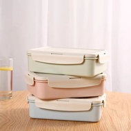 (1.4L/550ml)Antibacterial Bento Lunch Box Detachable Easy-to-Clean Portable Airtight, Stackable