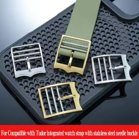 For Tudor M25707 FXD Series Integrated Strap with Traditional Needle Buckle Waterproof Metal Watch B