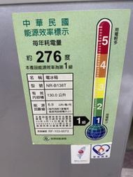 台北自售保固2年國際panasonic 一級省電冰箱 , 寬477×深544×高1170( mm)