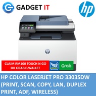 HP COLOR LASERJET PRO 3303SDW (PRINT, SCAN, COPY, LAN, DUPLEX PRINT, ADF, WIRELESS)