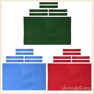 [ShiwakibcMY] Pool Table Cloth & 6 Felt Strip for 9ft Snooker Billiard Table Gears Red