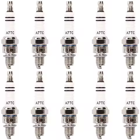 10 Pcs Spark Plug A7TC for GY6 50cc 70cc 90cc 110cc 125cc 150cc ATV Scooter Pit Dirt Pocket Bike Mop