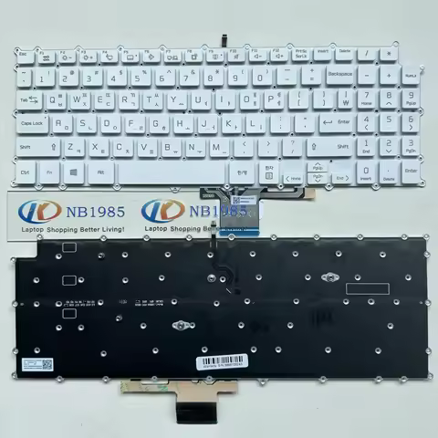XIN-Korea layout Backlit Laptop Keyboard For LG gram 17Z990 17ZD990 17ZB990 17ZB990 17Z99 17Z990-R 1