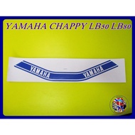Chippy Sticker Blue-White YAMAHA CHAPPY LB50 -