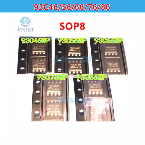 10pcs 93C46 93C56 93C66 93C76 93C86WP 93C86 SOP8 TSSOP8 R46/R56/R66/R76/R86 MSOP8 Car instrument sto