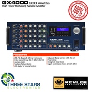 2020 Kevler GX-4000 900W X2 Mic Mixing Karaoke Amplifier gx4000 power amplifier I+U