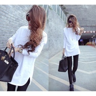 A8 - Size M - 2XL Female Long Sleeved T-shirt ~ Baju Tshirt Lengan Panjang Perempuan Murah Korean Viral