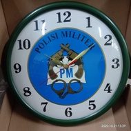 Jam Dindinvg Jam dindinh Polisi militer borgolJam dinding PM Jam PM
