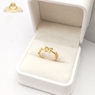 MydoraGold Cincin Minimalist Series | Cincin Butterfly | Cincin Rama-Rama Emas 916 [916 Gold Ring] Jewellery Ring