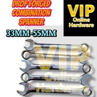 DROP FORGED COMBINATION SPANNER Ring Alloy Steel Tool Double End Size Heavy Duty [ 33MM to 55MM ]