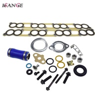 Intake Manifold Gasket Blue Hose Set For Ford E F Series Powerstroke Diesel 6.0L 2003-2010 3C3Z9439A