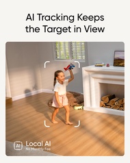 [ZHUIS] eufy Security Indoor Cam S350 Dual Cameras 4K 8MP Resolution Security Camera 8× Zoom 360° PT