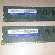 ADATA威剛 記憶體Ram  4G DDR3 PC3-10600U-999