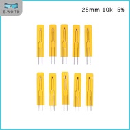 【SHENHAO3】 10pcs NTC Thin Film Thermistor 2.5cm 5cm 3950 10K 50K 100K MF5B SMD 1% 5% เซ็นเซอร์อุณหภู