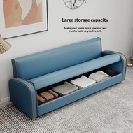 New Modern Storage Sofa 2/3 Seater, Wash-Free Tech Cloth, Small Apartment Living Room Couch