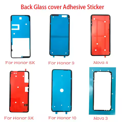 Back Battery Cover Door sticker Adhesive glue tape For Huawei Honor 9 10 8X 9X 20 20i 30 Pro Nova 4