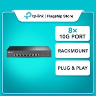 TP LINK 8-Port 10G Desktop Plug and Play Switch- TL-SX1008