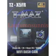 T-MAZ TZ-X5FR 4K DASHCAM REAR CAM DUAL VISION