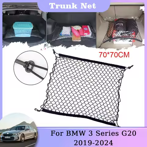 Trunk Storage Net For BMW 3 Series G20 Sedan G21 Wagon G28 BEV LWB BMW i3 2019 2020 2021 2022 2023 2