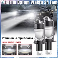 Premium LED Headlight H4 Mini 50W Projector Motorcycle Car Original Epic Racing ZE5 High Low AC DC W