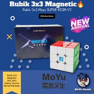 Cube 3x3 Moyu Super RS3M V2 Magnetic Standard, MagLev, Ballcore (Stickerless) UV COATED