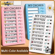 RODAROLA Daily Planner Memo, Plastic Reusable My Chores Checklist, High Quality My Chores Detachable