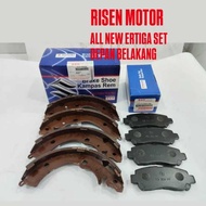 BRAKE PAD BRAKE SHOE ALL NEW ERTIGA BRAKE PAD SET FRONT REAR ALL NEW ERTIGA XL7
