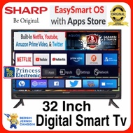 sharp led smart digital tv 32 inch