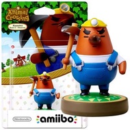 全新/現貨 任天堂 amiibo 動物森友會(動物之森) 里賽特 地鼠大叔 電源大叔公仔