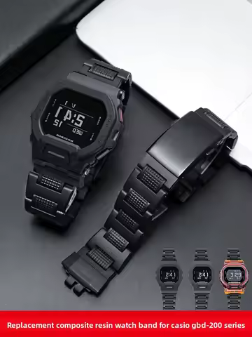 Suitable for Casio 3506 Small Square GBD-200 GBD-200SM Modified Composite Lightweight Plastic Steel 