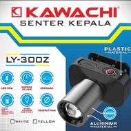 Kawachi Senter Kepala Zoom 30Watt ( Percikan Air) 2.500Mah Ly-300Z