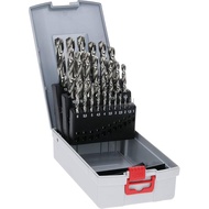 Bosch Probox HSS-G 1 - 13 mm 25 pcs Set Metal Drill Bits / Mata Bor Besi HSS-G 1 - 13 mm 25 pcs