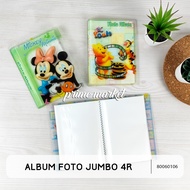 Jumbo Size 4R Photo Album 4R Photo Album Contains 18 Cute Character Motifs 4R Photo Storage (8006010