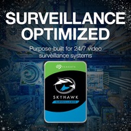 Seagate 3.5 inch  SkyHawk Surveillance Hard Disk  1TB / 2TB/  3TB/ 4TB / 6TB. Seagate Singapore Warranty 3 years