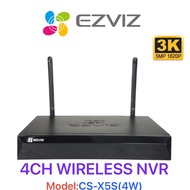 EZVIZ X5S 4 Channel / 8 Channel H.265 5MP High Performance Wireless Network Video Recorder NVR ONVIF