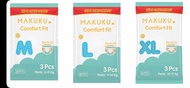 Makuku isi 3pcs M L XL popokdiaperspempers makuku