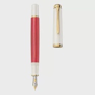【Pelikan百利金】M600 鋼筆紅白條紋-EF尖