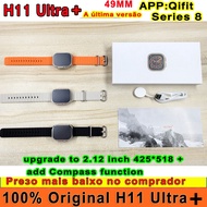 2023 New Top IWO Smart Watch H11 Ultra+ 49MM Smartwatch For Woman Men Waterproof Bluetooth Call NFC Wireless Charger S8 PK N8 Ultra H10Ultra MT8