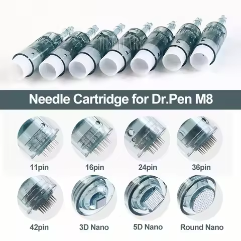 This microneedle is onlysuitable for DR.PEN M8. 11pin,16pin,24pin,36pin,42pin,3D Nano,5D Nano,RD Nan