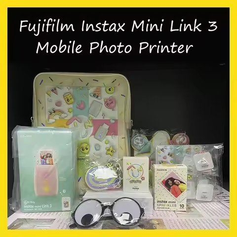 Original Mini Portable Bluetooth Wireless Mobile Photo Printer Fujifilm Instax Link 3 Smartphone Pho