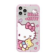 ร้อน hanoe413 - / เคส2022 Hello Kitty สำหรับ IPhone 11 12 7 8P X XR XS XS MAX 11 12pro 13 Pro Max 12 Promax 2022ปลอกนิ่มรูปการ์ตูนน่ารักเคสโทรศัพท์