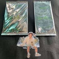 Chagee Dylan Wang Acrylic Stand + Laser Mini Card + Transparent Card + Sticker Set | 霸王茶姬 王鹤棣周边套组（立牌