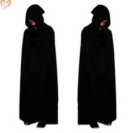 Halloween Vampire Witch Wizard Cloak - Cosplay Cape for Adults Kids Party