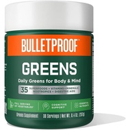 Bulletproof Greens, 8.4 Ounces, Daily Greens Powder with Superfoods and Nootropics, Full Serving of 